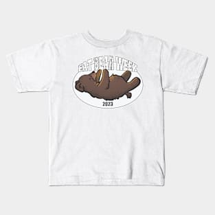 fat bear week enjoy time Kids T-Shirt